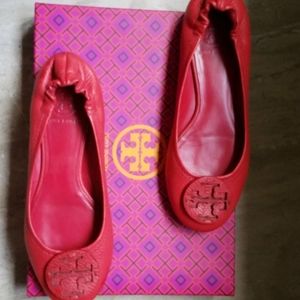 Tory Burch Reva red ballet flats